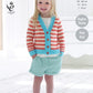 Knitting Pattern 4752 - Cardigans Knitted with Comfort Aran