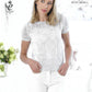Knitting Pattern 4786 - Tops in Giza Sorbet 4 Ply & Giza Cotton 4 Ply
