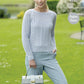 Knitting Pattern 4936 - Sweater & Cardigan Knitted in Luxury Merino DK
