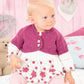 Knitting Pattern 4548 - Boleros in Snuggly Pearls DK
