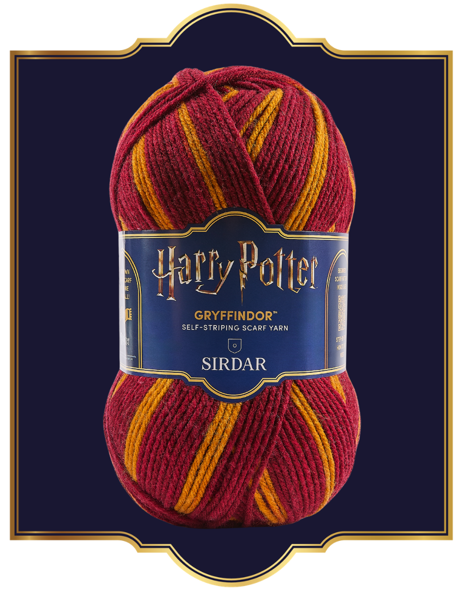 HARRY POTTER - Self-Striping Scarf Chunky Yarn