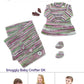 Knitting Pattern 5150 - Dress, Bootees, & Blanket in Snuggly Baby Crofter DK