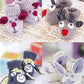 Knitting Pattern 4586 - BABY BOOTIES IN SNUGGLY BABY BAMBOO DK