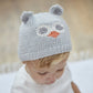 Knitting Pattern 5275 - BABY OWL HATS IN SNUGGLY 100% COTTON