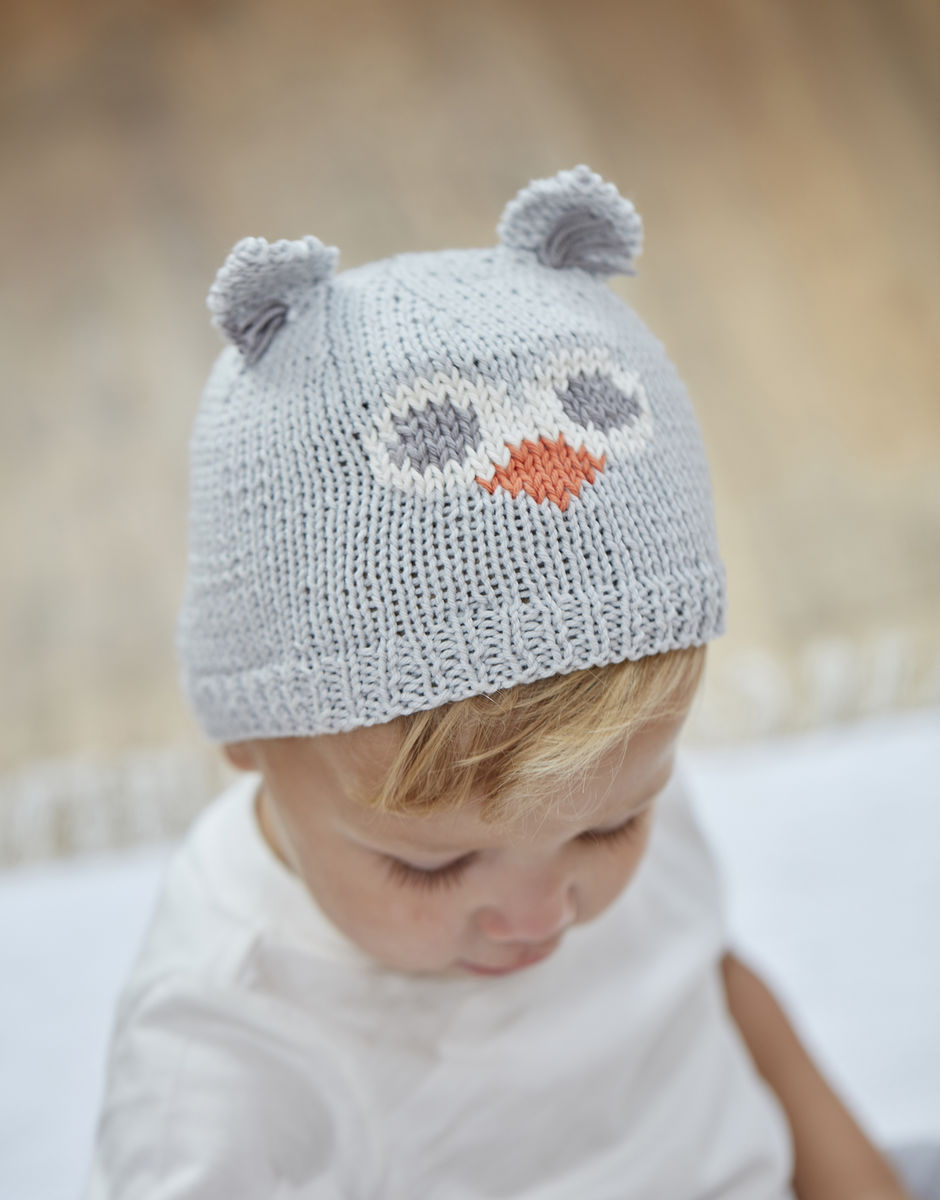 Knitting Pattern 5275 - BABY OWL HATS IN SNUGGLY 100% COTTON