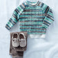 Knitting Pattern 5292 - BABY ROUND NECK SWEATER IN SNUGGLY BABY CROFTER DK