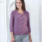 Knitting Pattern 5348 - Top & Sweater Knitted in Merino Blend 4Ply