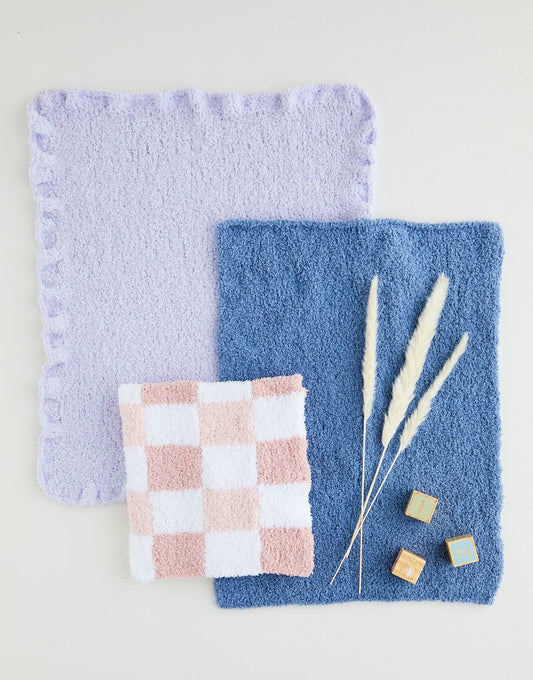 Knitting Pattern 5403 - BLANKETS IN SNUGGLY SNOWFLAKE CHUNKY