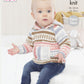 Knitting Pattern 5416 - Raglan Sweaters Knitted in Cherished DK