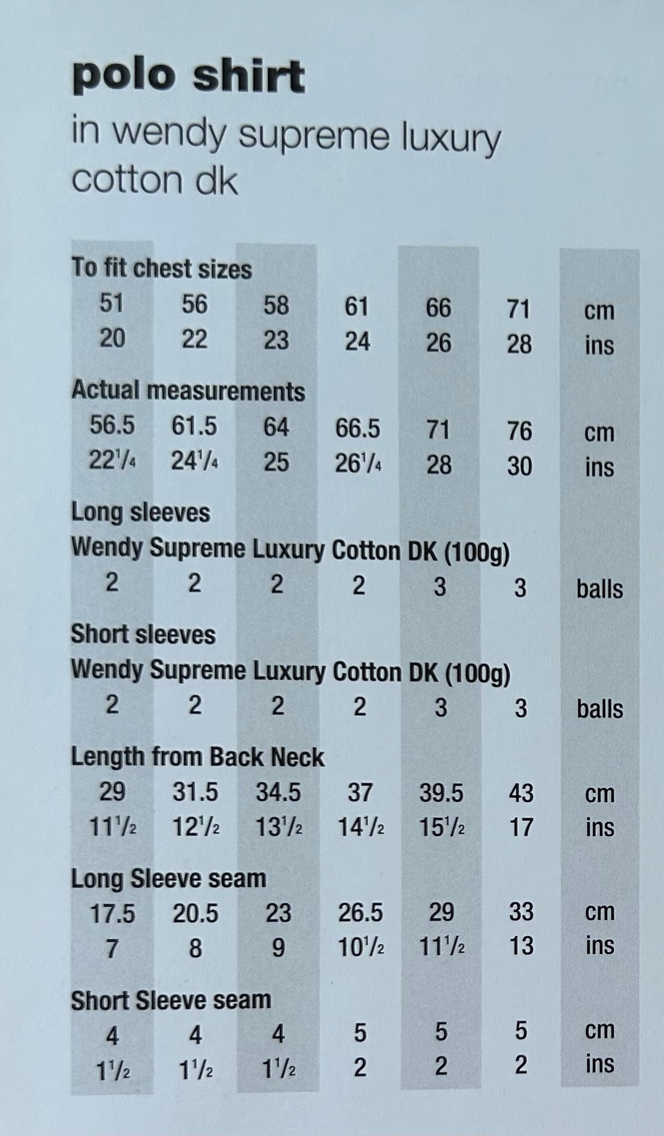 Knitting Pattern 5468 - Polo Shirt & Sweater in Cotton DK