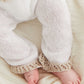 Knitting Pattern 5523 - LITTLE LACY TROUSER SUIT IN SNUGGLY 2 PLY