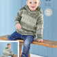 Knitting Pattern 5650 - Sweater & Hoodie Knitted in Fjord DK