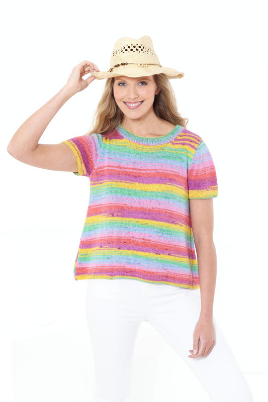 Knitting Pattern 5664 - Tops in Summer 4 Ply