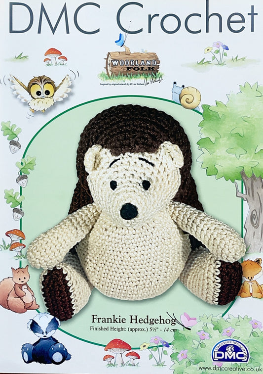 Crochet Pattern - Woodland Folk - Frankie Hedgehog - Petra 3 Crochet Cotton