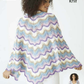Knitting Pattern 5843 - Wrap & Shawl in Cottonsmooth DK