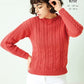 Knitting Pattern 5915 - Sweater & Cardigan Knitted in Luxury Merino DK
