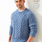 Knitting Pattern 5951 - Sweaters: Knitted In King Cole Fashion Aran