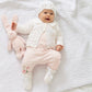 Knitting Pattern 5980 - Shawl, Matinee Coat, Dress Hat & Bootees Knitted in Cherished 4Ply