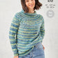 Knitting Pattern 5996 - Sweaters Knitted in Homespun Prism DK