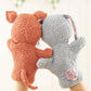 Knitting Pattern 4728 - Hand Puppets in Snowflake Chunky & Baby Crofter DK