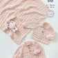 Knitting Pattern 6060 - Jacket, Cardigan, & Blanket Knitted in Cloud Nine DK