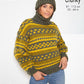 Knitting Pattern 6076 - Cardigan, Sweater, & Hat Knitted in Big Value Super Chunky