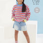 Knitting Pattern 6250 - Child’s Sweater and Accessories knitted in Yumtastic