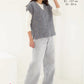 Knitting Pattern 6253 - Women’s Sweater and Tank Top knitted in Yumtastic