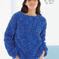 Knitting Pattern 6253 - Women’s Sweater and Tank Top knitted in Yumtastic