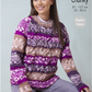 Knitting Pattern 6270 - Sweaters knitted in Nordic Chunky