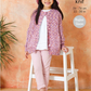 Knitting Pattern 6299 - Cardigan and Sweater knitted in Cottonsoft Crystal DK