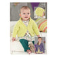 Knitting Pattern 4580 - Cardigans & Bonnet in Snuggly DK