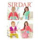Knitting Pattern 4751 - Cardigans in Snuggly DK