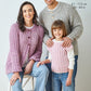 Knitting Pattern 6375 - Sweater, Cardigan and Top knitted in Simply Denim Chunky