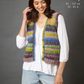 Knitting Pattern 6382 - Waistcoat & Tank Top in Flair Chunky
