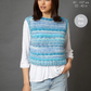 Knitting Pattern 6382 - Waistcoat & Tank Top in Flair Chunky