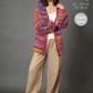 Knitting Pattern 6384 - Sweater & Cardigan in Flair Chunky