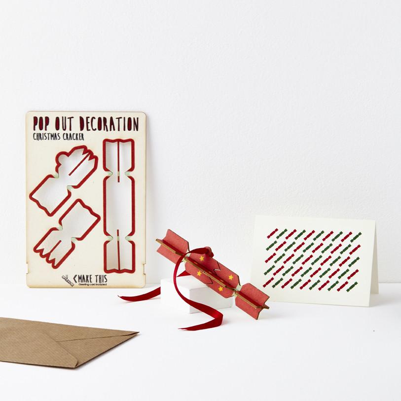 Pop Out Card - Christmas Cracker