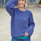 Knitting Pattern 6422 - Ladies Sweater in Homespun Aran