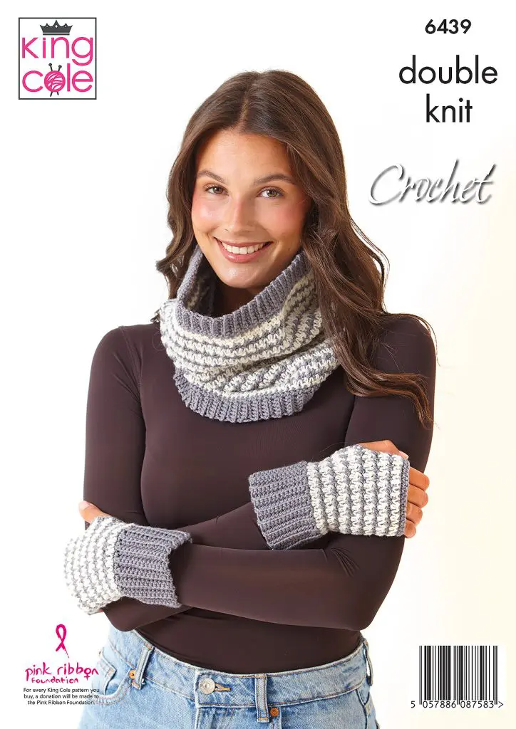 Crochet Pattern 6439 - Accessories crocheted in Orchard DK