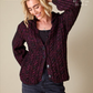 Knitting Pattern 6447 - Sweater & Cardigan in Firefly Aran