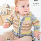Knitting Pattern 6463 - Jackets in Fjord Baby DK