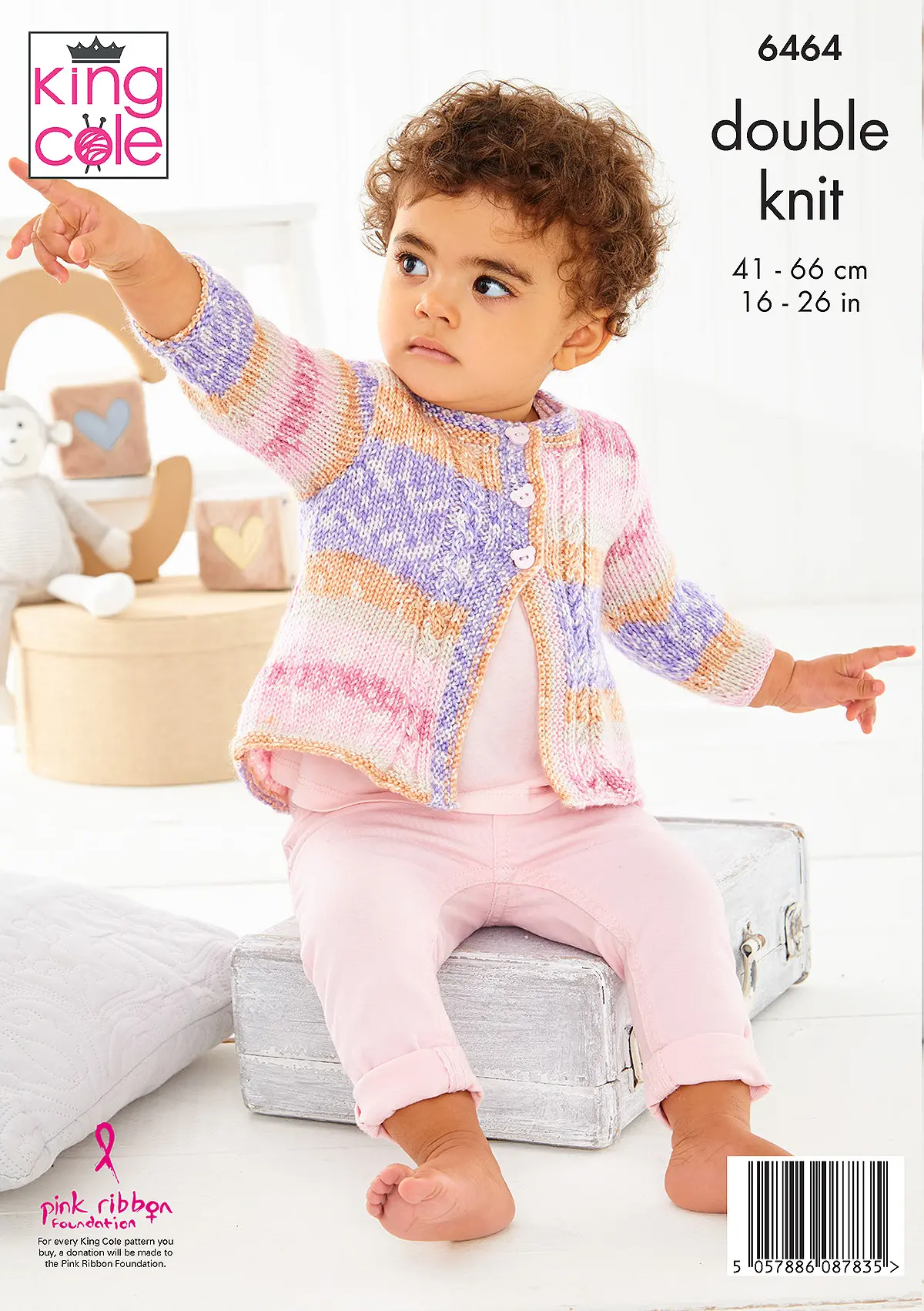 Knitting Pattern 6464 - Coats in Fjord Baby DK