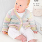 Knitting Pattern 6466 - Cardigans in Fjord Baby DK