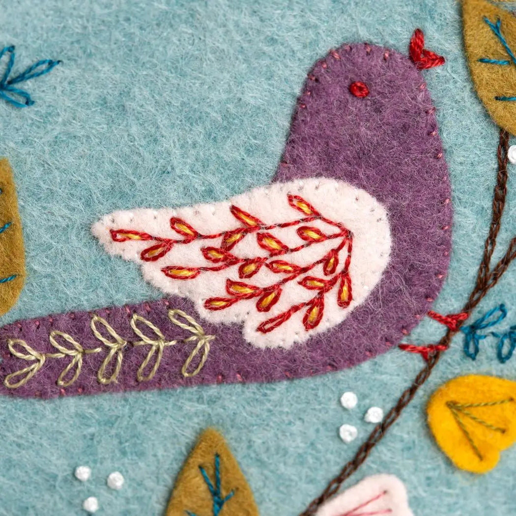 Dawn Chorus Applique Hoop Craft Kit