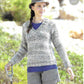 Knitting Pattern 7026 - Sweater in Faroe Super Chunky