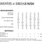 Knitting Pattern 7097 - Sweaters in Sirdar Hush Lace Weight