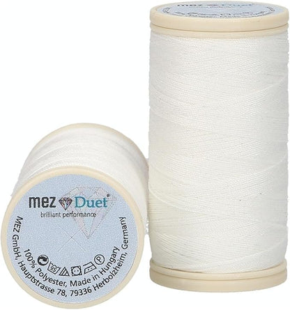 Mez Polyester Extra Strong Sewing Thread - 60m  -  Various Colours Available
