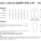Knitting Pattern 7226 - Cardigan in Country Style DK