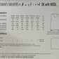 Knitting Pattern 7258 - Girls & Womans Butterfly Sweater in DK